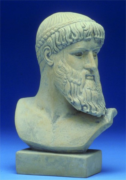 Greek Replicas Statue for sale - Poseidon Bust Sculpture Plaster